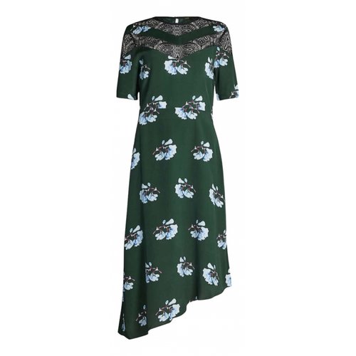 Pre-owned Maje Dress In Green