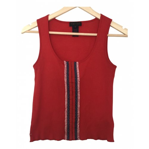 Pre-owned Ralph Lauren Vest In Red