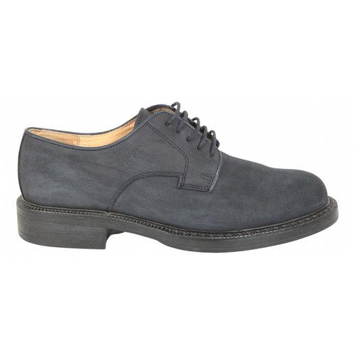 Pre-owned Kenzo Lace Ups In Navy