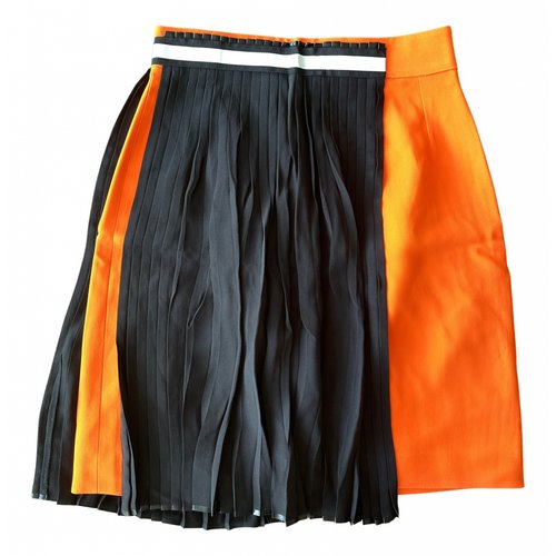 Pre-owned Versace Skirt In Orange