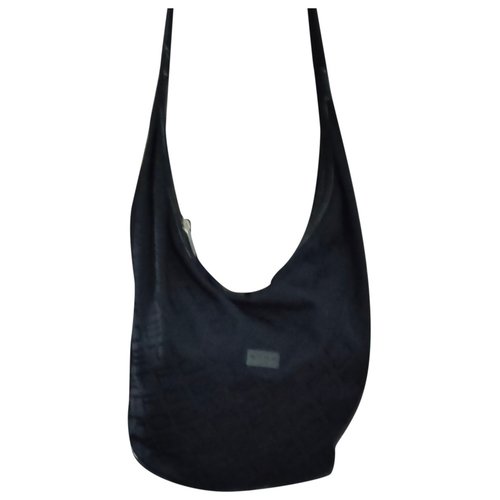 Pre-owned Etro Cloth Handbag In Black