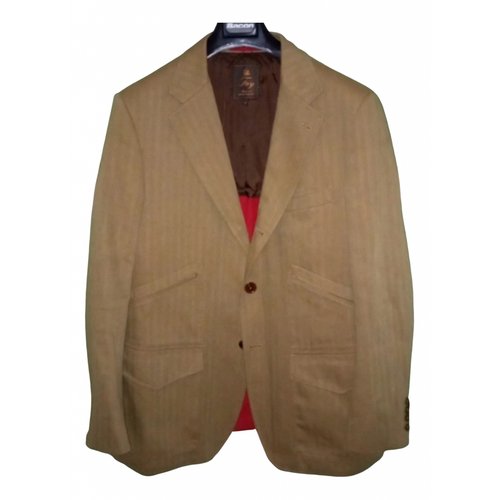 Pre-owned Fay Vest In Beige