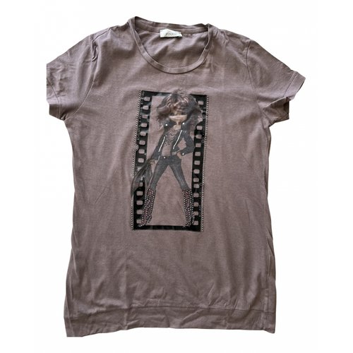 Pre-owned Pinko T-shirt In Camel