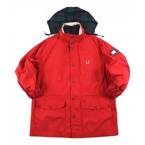 Pre-owned Tommy Hilfiger Parka In Red