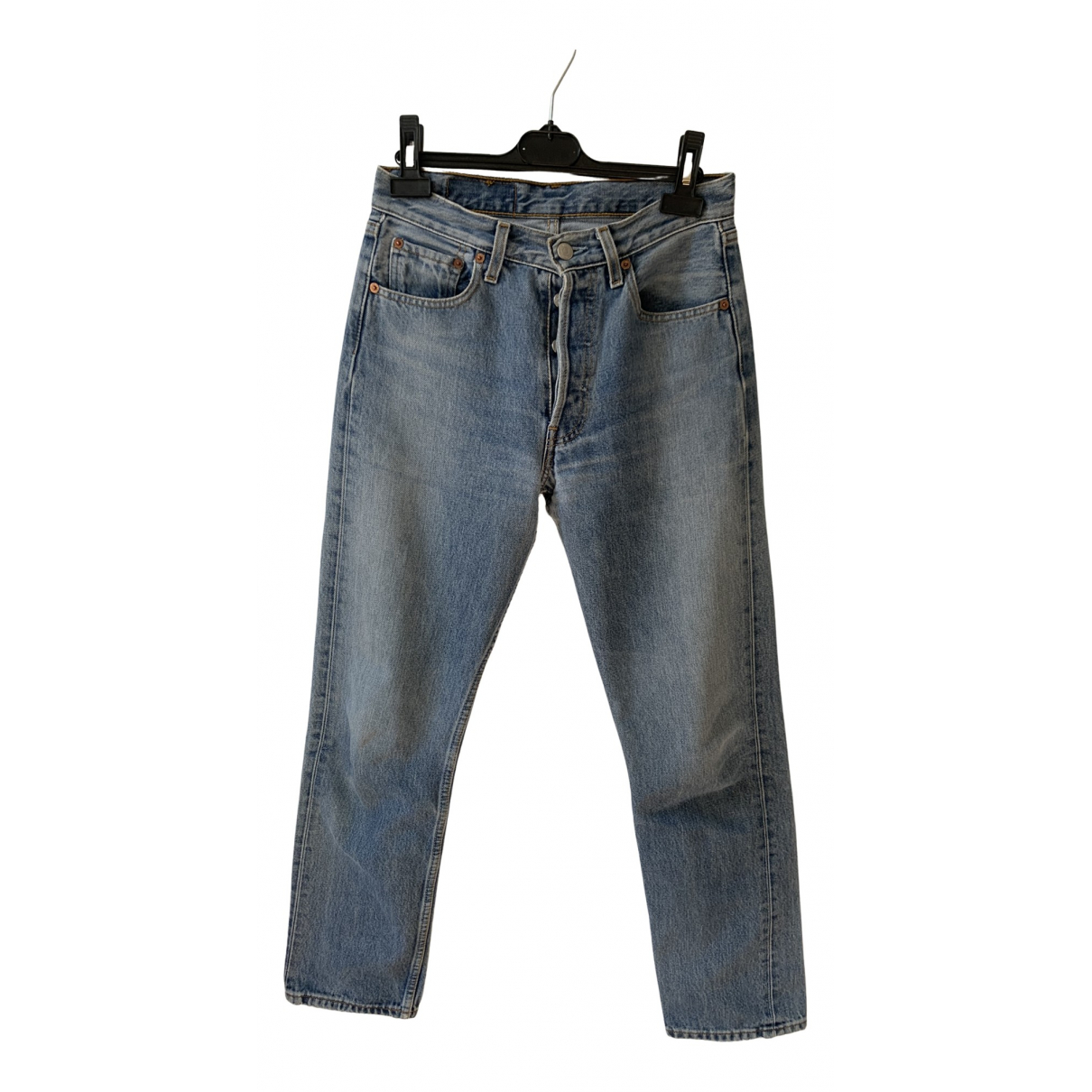 Straight Jeans In Turquoise | ModeSens