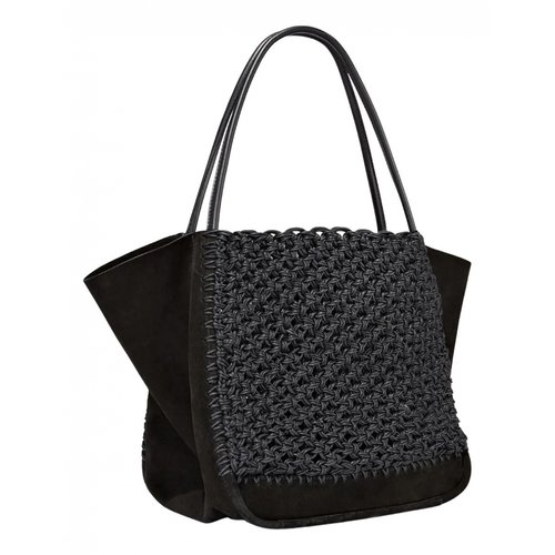 Pre-owned Proenza Schouler Leather Tote In Black