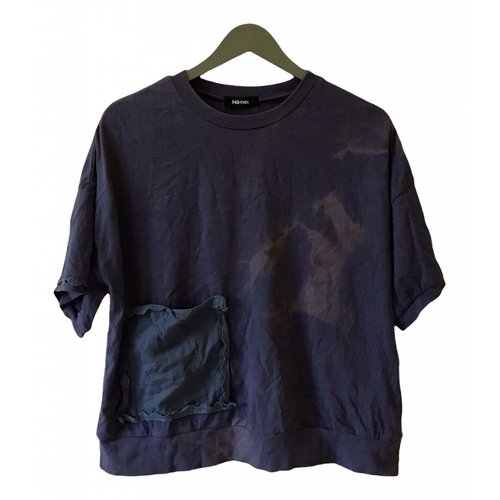 Pre-owned Issey Miyake T-shirt In Blue