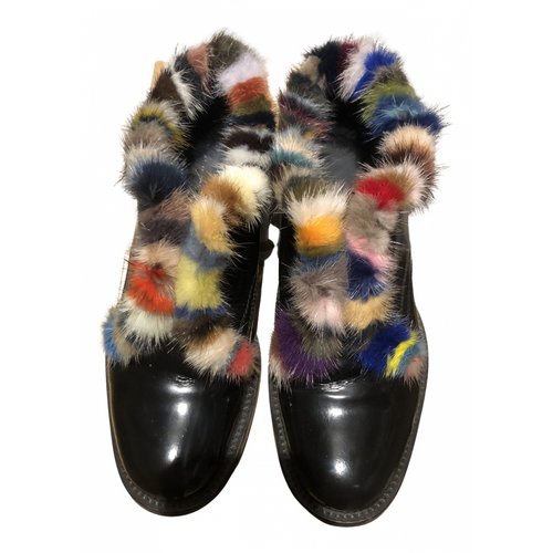 Pre-owned Joshua Sanders Leather Flats In Multicolour