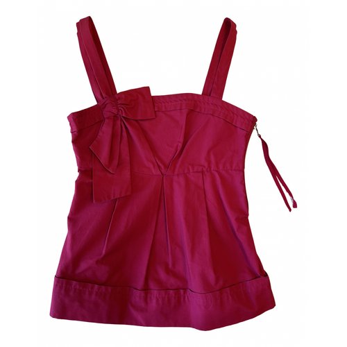 Pre-owned Marc By Marc Jacobs Camisole In Red