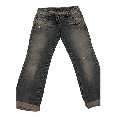 Pre-owned Balmain Short Jeans In Blue