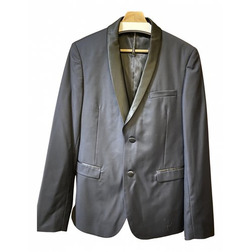 Pre-owned Neil Barrett Wool Suit In Grey