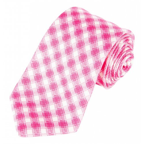 Pre-owned Kiton Silk Tie In Pink