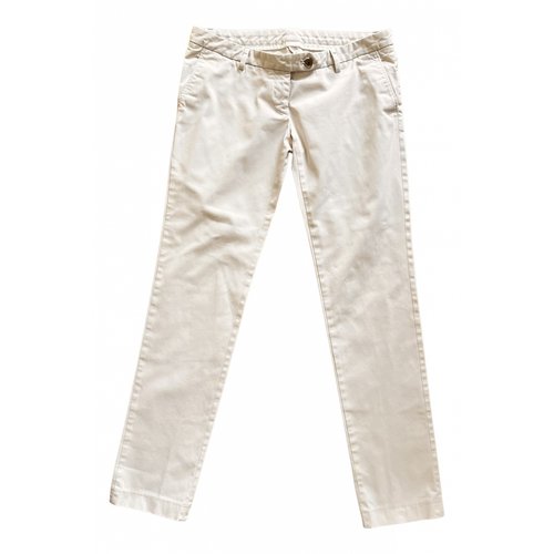 Pre-owned Mauro Grifoni Chino Pants In Beige