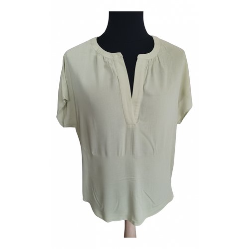 Pre-owned Selected Silk Blouse In Green