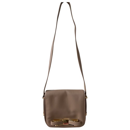 Pre-owned Ted Baker Leather Crossbody Bag In Brown