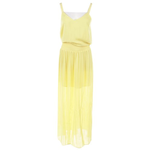 Pre-owned Patrizia Pepe Dress In Yellow