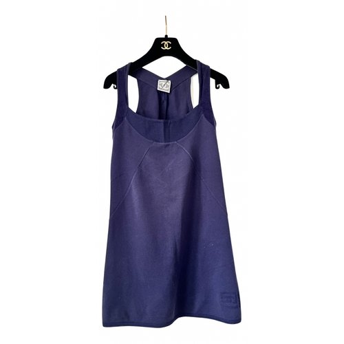 Pre-owned Chanel Tunic In Blue