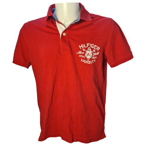 Pre-owned Tommy Hilfiger Polo Shirt In Red