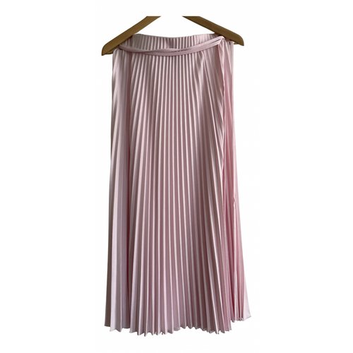 Pre-owned M Missoni Maxi Skirt In Pink