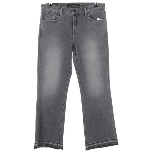 Pre-owned J Brand Boyfriend Jeans In Grey