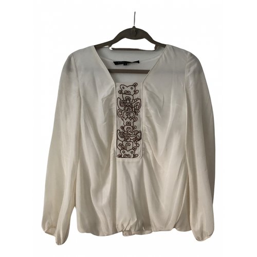 Pre-owned Marc Jacobs Silk Blouse In White