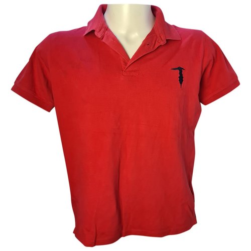 Pre-owned Trussardi Polo Shirt In Red