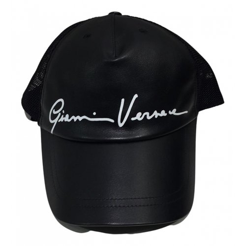 Pre-owned Versace Cap In Black