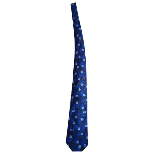 Pre-owned Cerruti 1881 Silk Tie In Blue