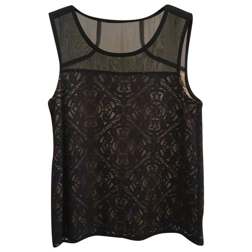 Pre-owned Marc By Marc Jacobs Lace Vest In Black