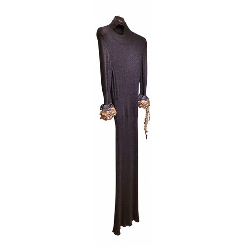 Pre-owned Blumarine Cashmere Dress In Grey