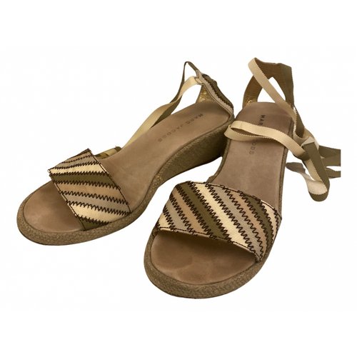 Pre-owned Marc Jacobs Cloth Sandals In Multicolour