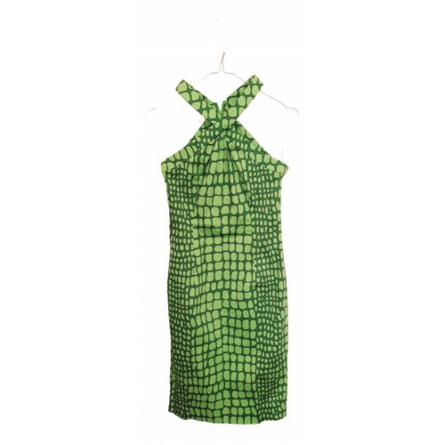 Pre-owned Moschino Cheap And Chic Mid-length Dress In Green