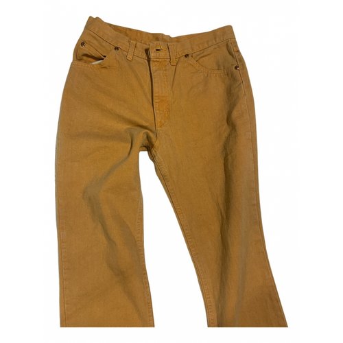 Pre-owned Rifle Straight Jeans In Orange
