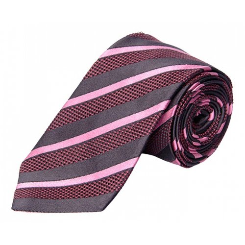Pre-owned Prada Silk Tie In Pink