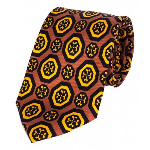 Pre-owned Prada Silk Tie In Multicolour