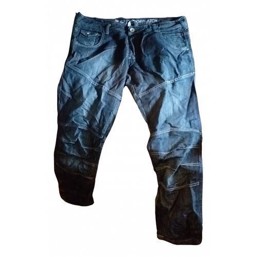 Pre-owned Cross Trousers In Blue