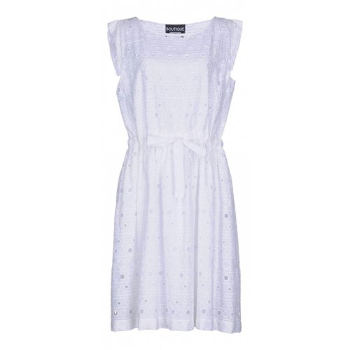 Pre-owned Moschino Dress In White