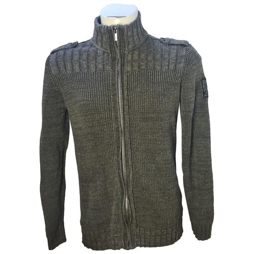 Pre-owned Calvin Klein Pull In Grey
