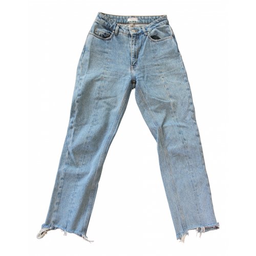 Pre-owned Envii Straight Jeans In Blue