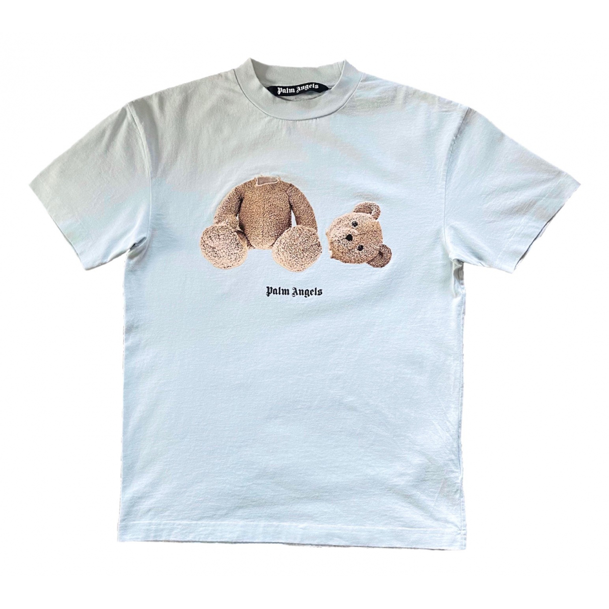 Pre-owned Palm Angels T-shirt In Blue 