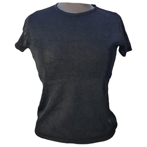 Pre-owned Krizia T-shirt In Black