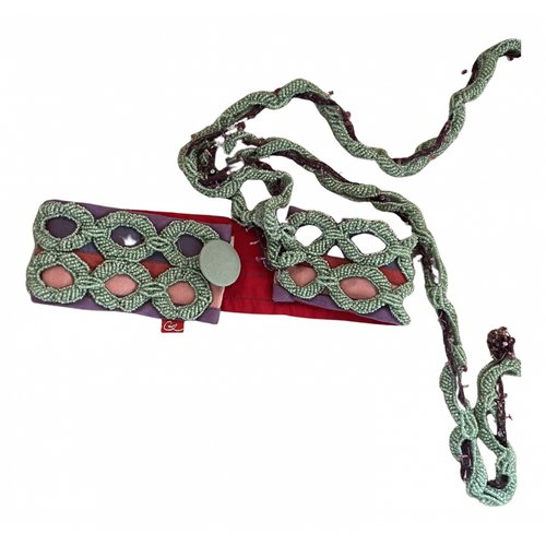 Pre-owned Christian Lacroix Belt In Multicolour