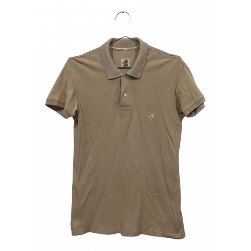 Pre-owned Issey Miyake Polo Shirt In Beige