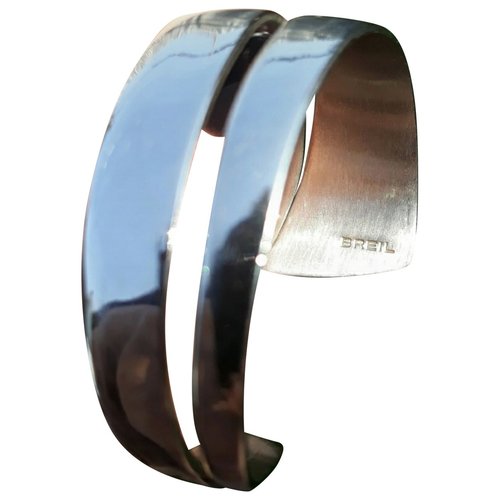 Pre-owned Breil Bracelet In Silver