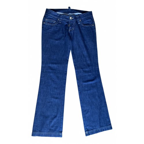 Pre-owned Dsquared2 Bootcut Jeans In Blue