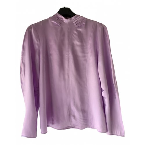 Pre-owned Max Mara Blouse In Pink