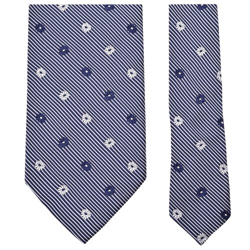 Pre-owned Breuer Silk Tie In Blue