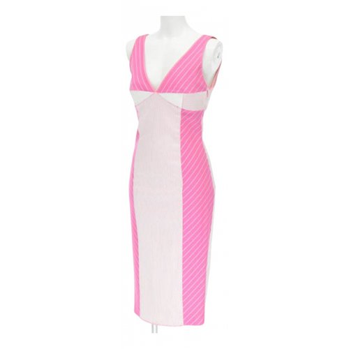 Pre-owned Dior Dress In Pink