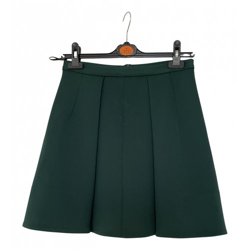 Pre-owned Sonia Rykiel Mini Skirt In Green