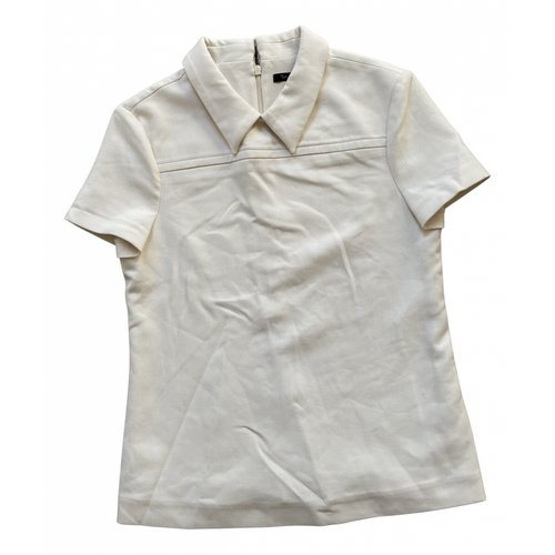 Pre-owned Tara Jarmon T-shirt In White